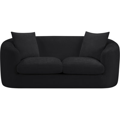 Penelope Chenille Fabric Loveseat