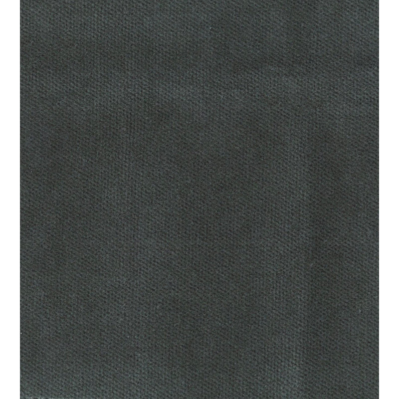 Mélange de coton Essential Velvets Commodore, Gris foncé