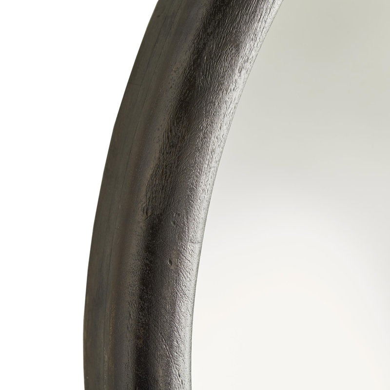 Lesley Round Solid Wood Mirror