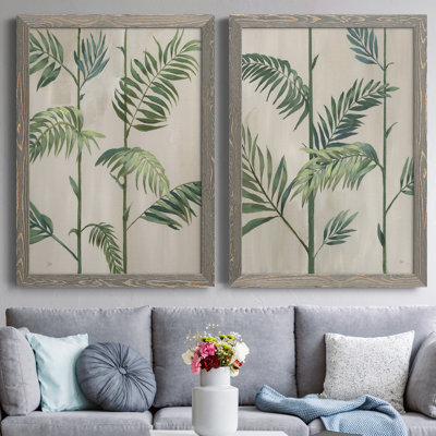 " Modern Fronds II " 2 - Pieces Painting Print