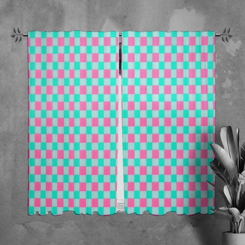 Tarak Room Darkening Curtain Pair, 20" W x 61" L