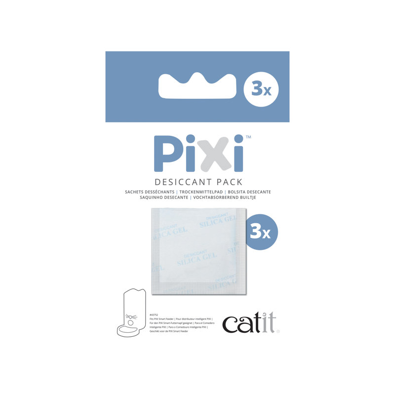 Dessiccateur Catit Pixi, paquet de 3