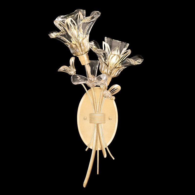 Azu Armed Sconce, Gold