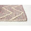 Tapis rose nouvel âge en laine 5 pi 11 po x 9 pi 2 po Demontrey
