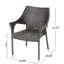 Chaise d'extérieur en résine (excluant la table)