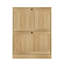 12 Pair Flip Down Shoe Storage