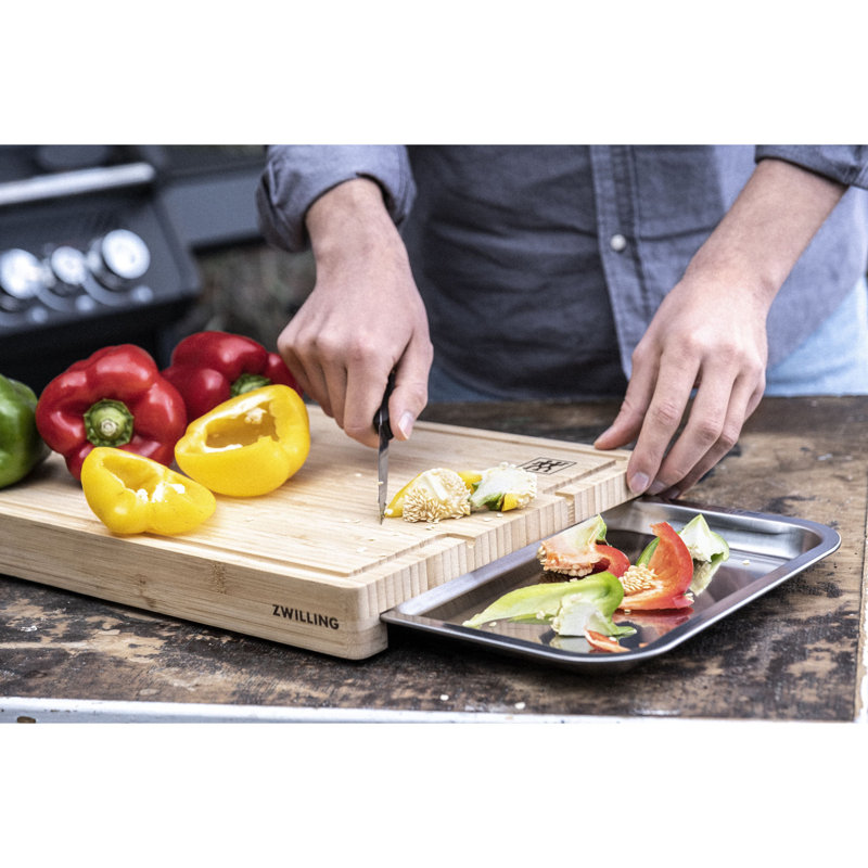 ZWILLING BBQ+ Bamboo Cutting Board with Tray