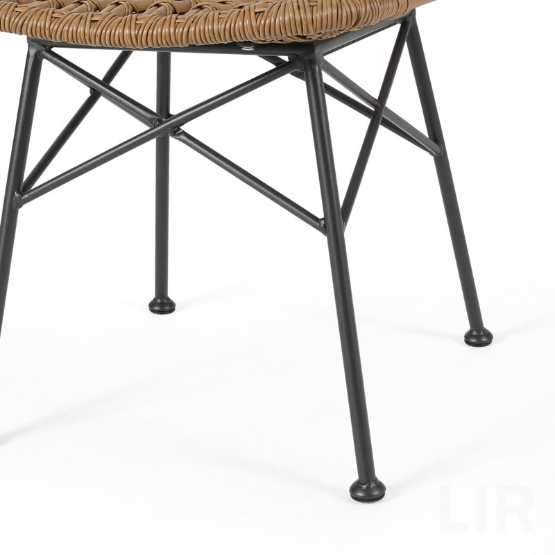 Chaise SAWTELLE, chaise, Brun clair/noir