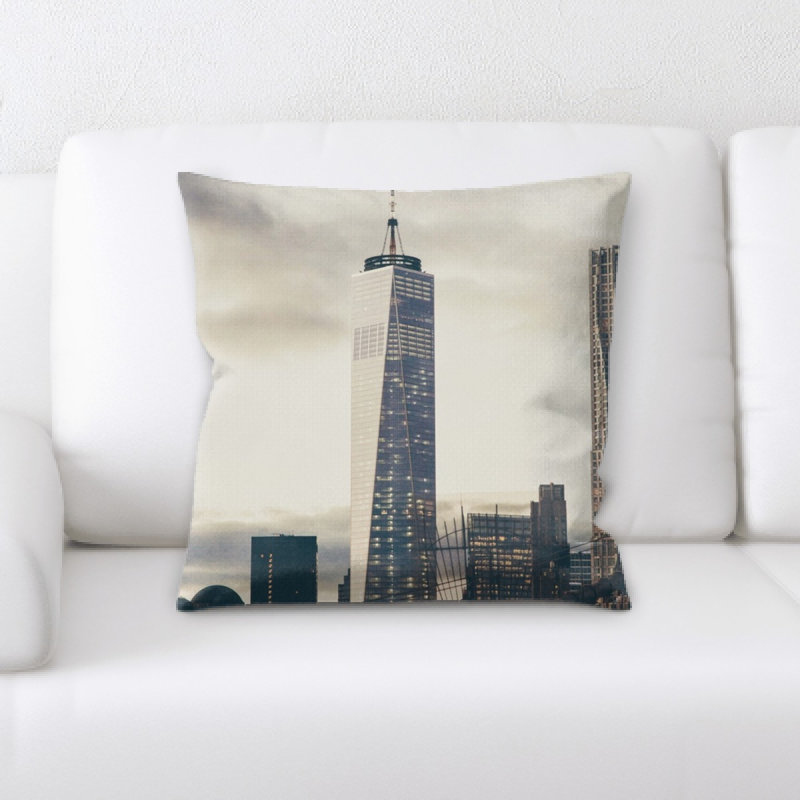 Coussin décoratif one world trade center