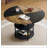47.3-inch diameter modern splicing circular dining table - double-layer storage