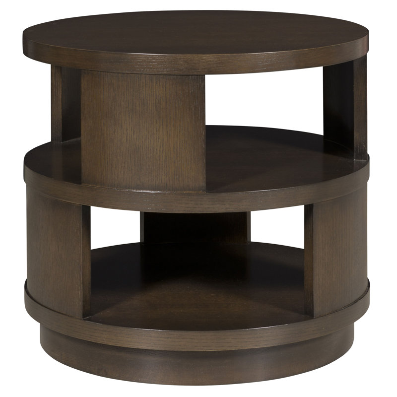 Middleton By Michael Weiss Solid Wood End Table, Havana