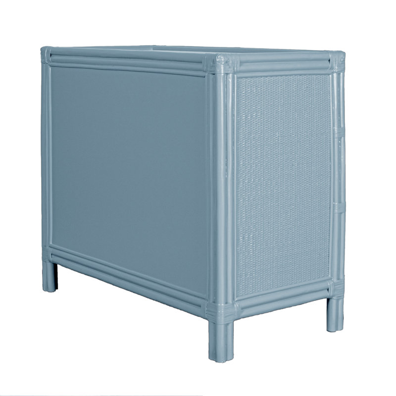 Aruba 4 - Drawer Nightstand, Pool Blue