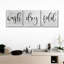 Ensemble de 3 pièces inspirantes et typographiques-93025756