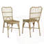Ensemble de 2 chaises d'extérieur en rotin-577576514