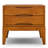 Harper 22"W Solid Wood Mid-Century Modern End Table with 2 Drawers-1250468217