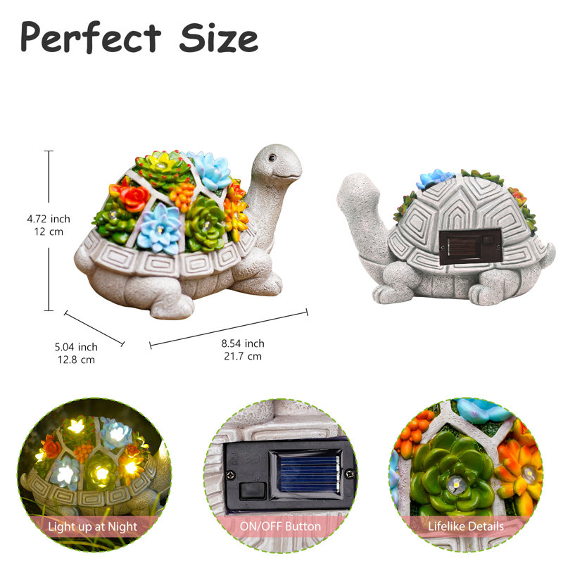 Animals Waterproof Plastic Garden Statue