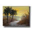"Epic Graffiti" Sunset Path To The Beach "par Campbell Frost, art mural sur toile, 16 po x 12 po