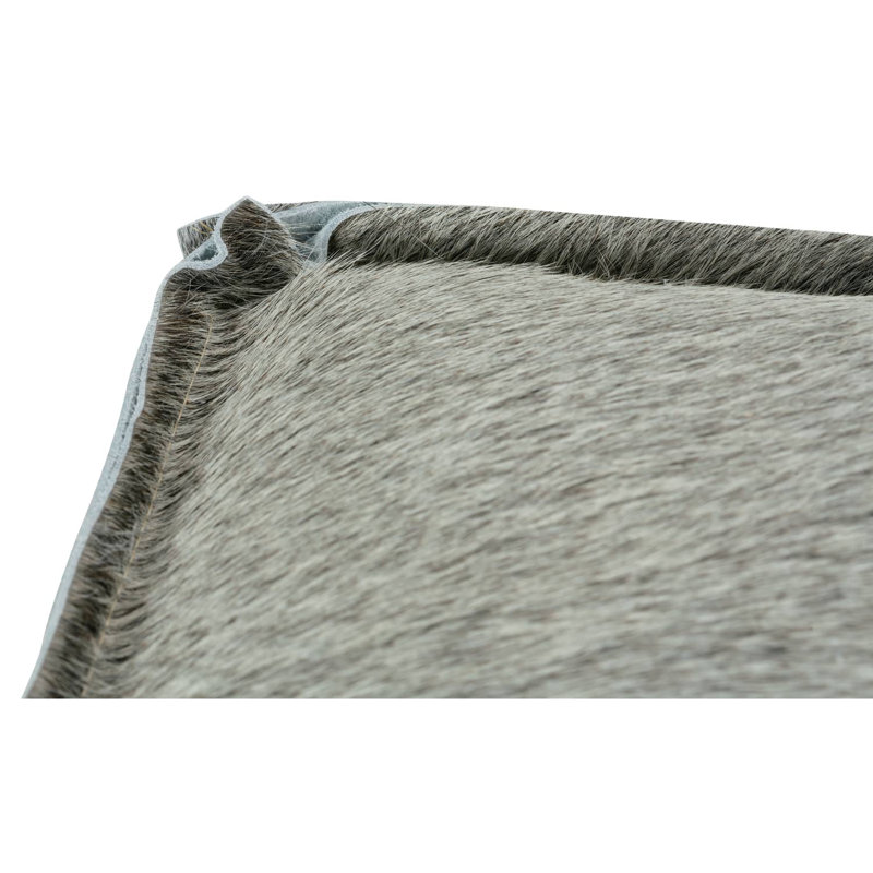Hair On Hide Ottoman