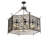 Saskia 12 - Light Dimmable Drum Chandelier