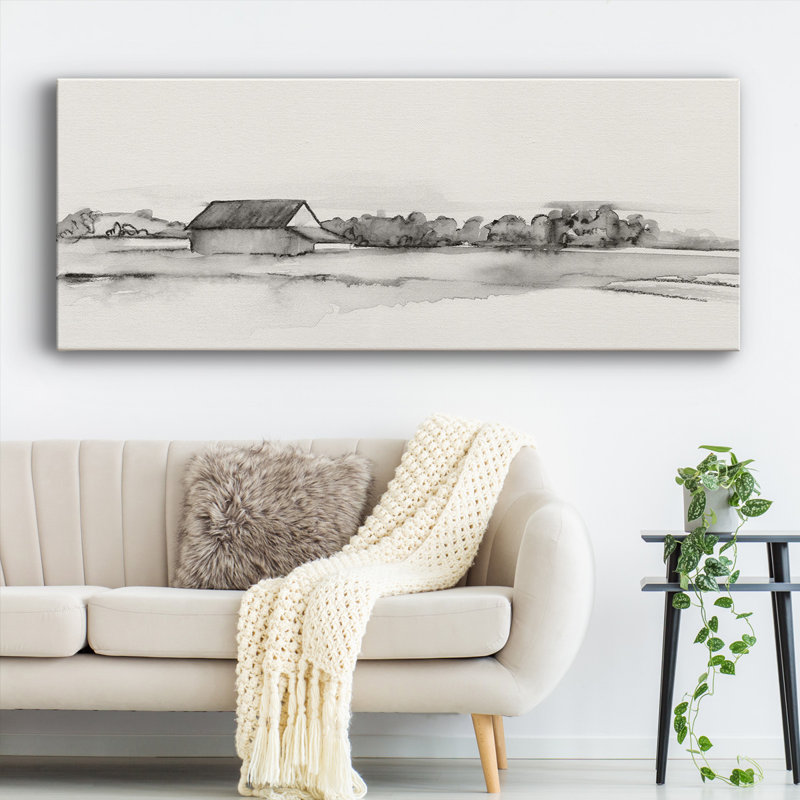 Wyeth Barn I sur toile, H 20 po x l 50 po x P 1,5 po