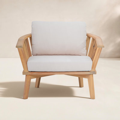 Dacey Acacia Patio Lounge Chair
