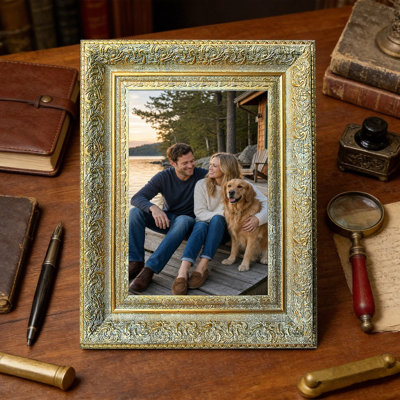 Cadre photo mural pour affichage de photos de famille