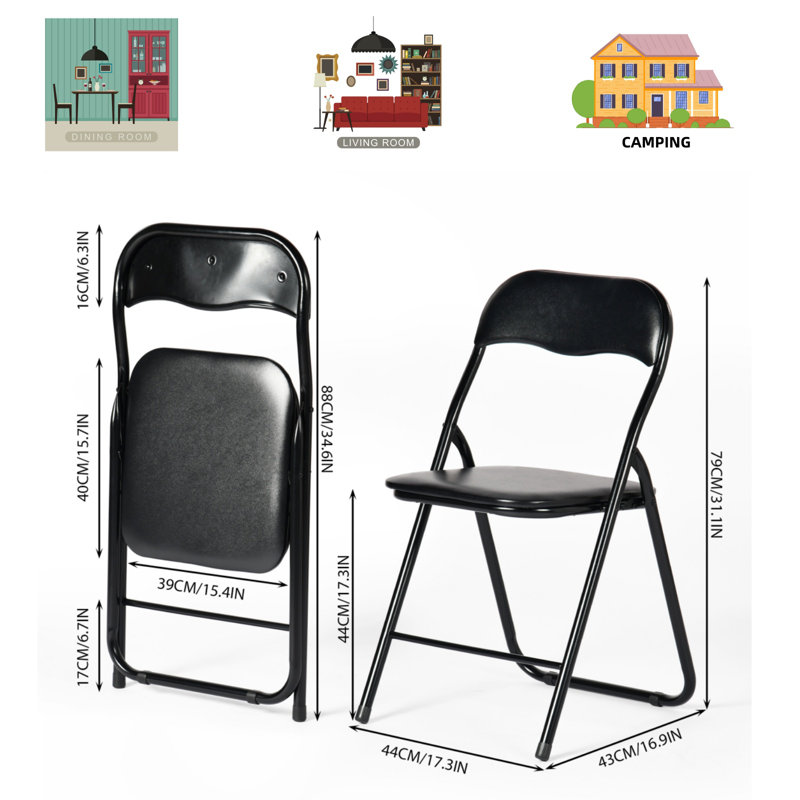 Ensemble de 2 chaises pliantes Latitude Run