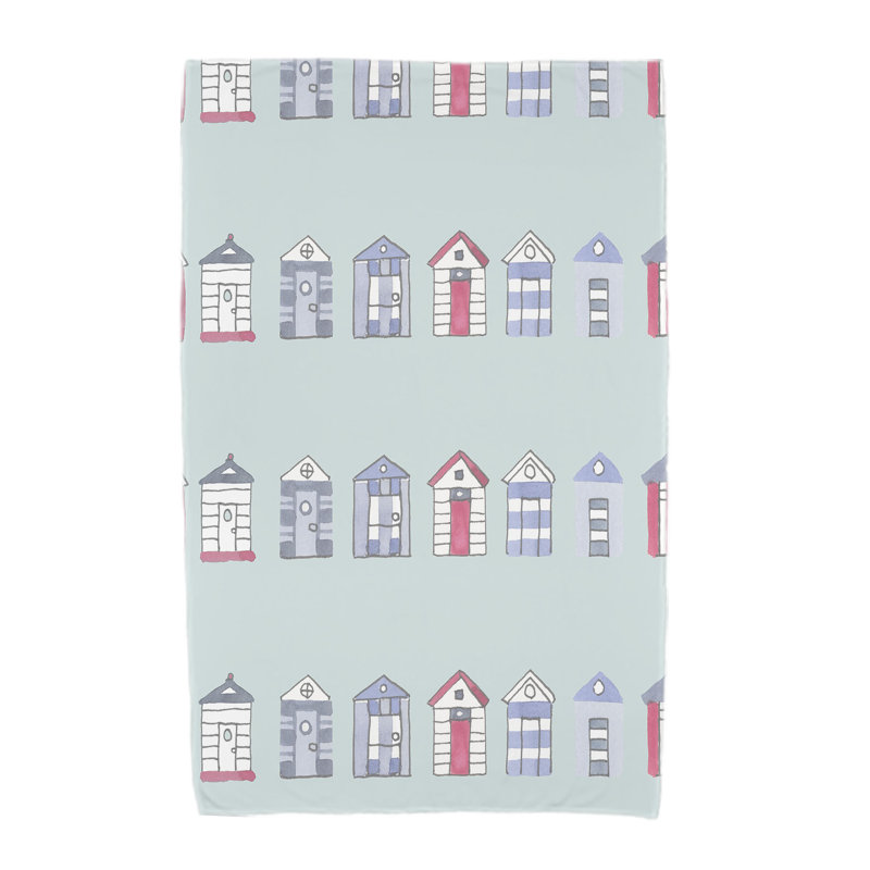 Serviette de plage Aksel, Aigue-marine