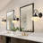 1-light Vintage Wall Sconce Black Wall Light