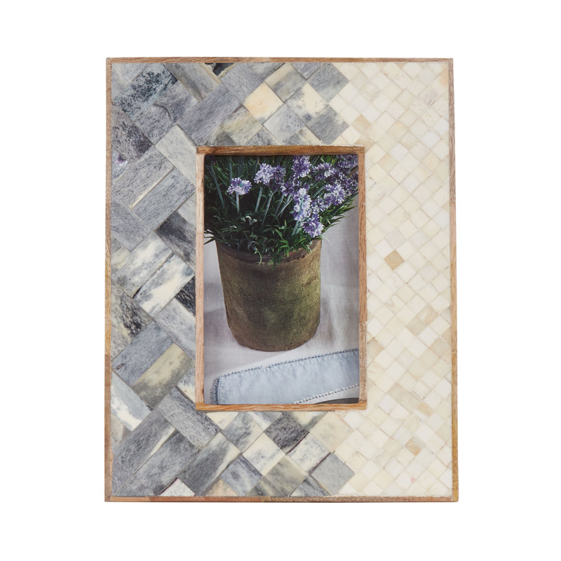 Ishango Bone Collection Bone Picture Frame, 5" x 7"