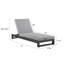 Ensemble de 2 lits de jour et chaises longues convertibles 2 en 1 en aluminium KOVA-1924186216-1913863629