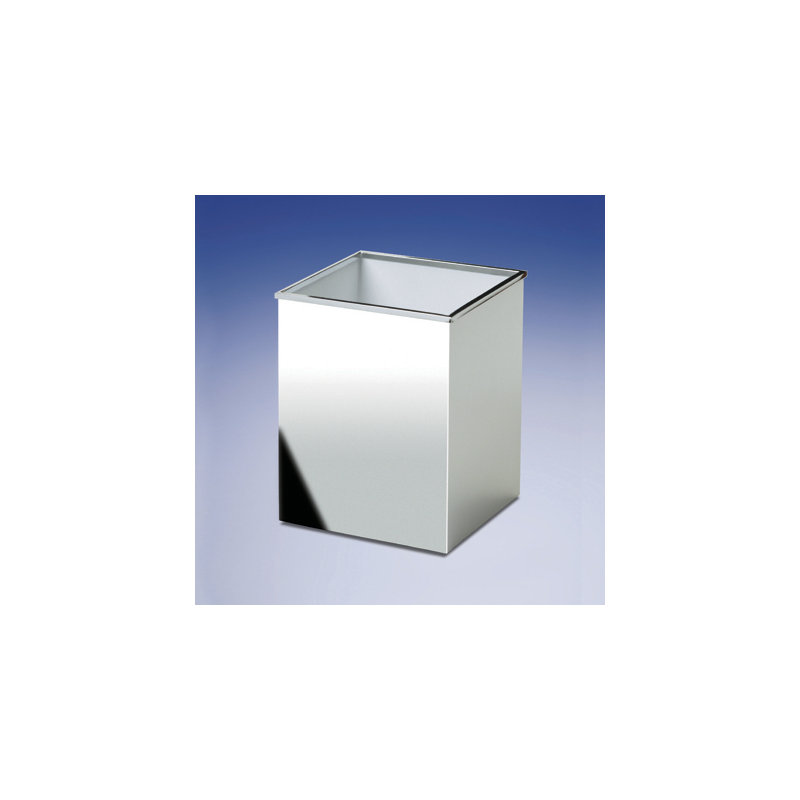 Corbeille pour déchets en métal 1,41 gallons, Nickel satiné