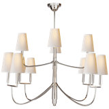 Thomas O'Brien Farlane Large Chandelier