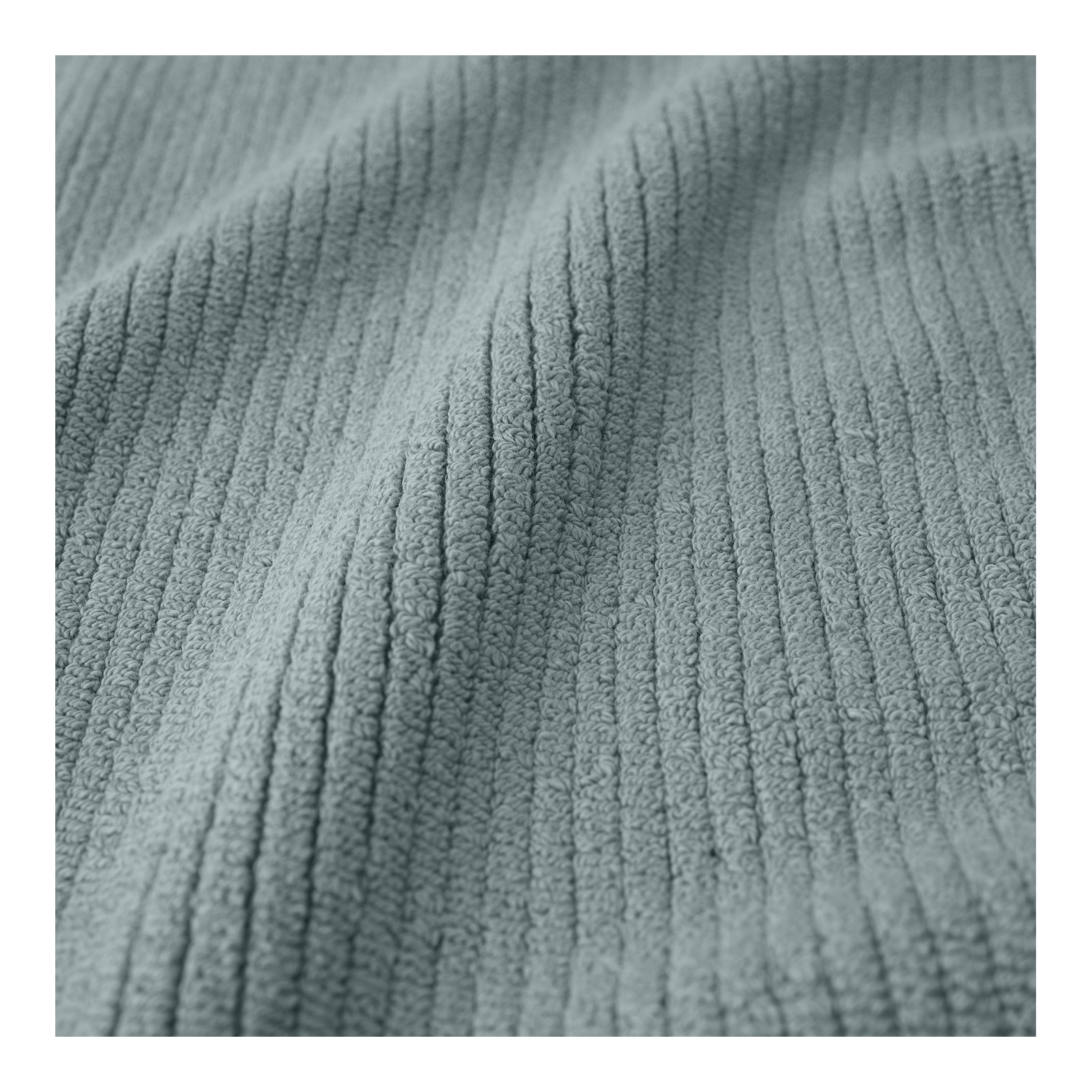 Temescal Organic 100% Organic Cotton Bath Mat, Lagoon