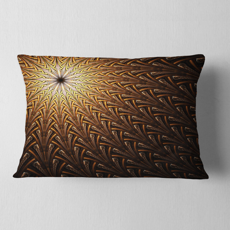 Abstract Reversible Throw Pillow