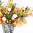 Artificial Fall Rose Floral Arrangement in Pot
