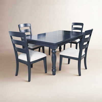 Alper Dining Set With Ladderback Chair