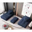 Canapé modulaire surdimensionné avec repose-pieds, siège, chaise longue et accoudoirs Boneless Modern
