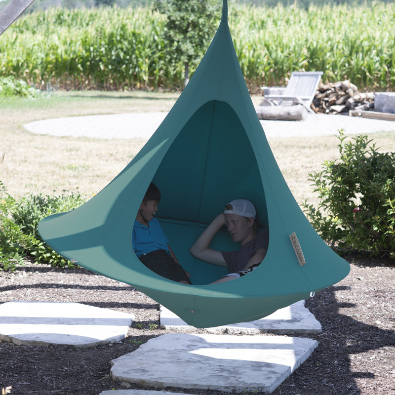 Cacoon - Island Vibe Hanging Chair, Light Blue, 183cm H x 183cm W x 183cm D