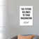 Typo ?13 Rectangle by Blek Prints - Wrapped Canvas Typography