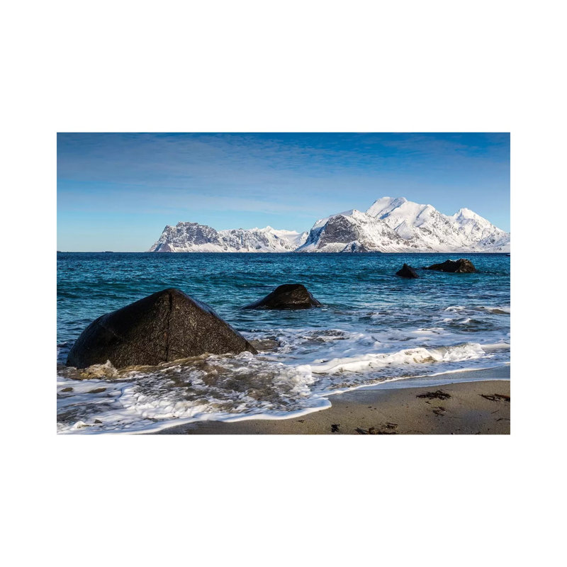 Norway, Lofoten, Myrland III by Mikolaj Gospodarek - Wrapped Canvas Print, 20.32 cm H x 30.48 cm W