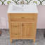 Meuble-lavabo avec lavabo, tiroirs et tablette réglable-2017020430