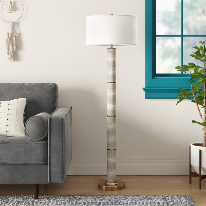 Lampe sur pied 62 po Zelie