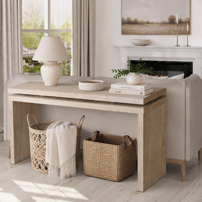 60"Farmhouse Console Table