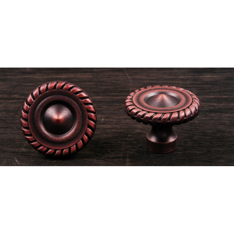CK Series Knob, Distressed Copper