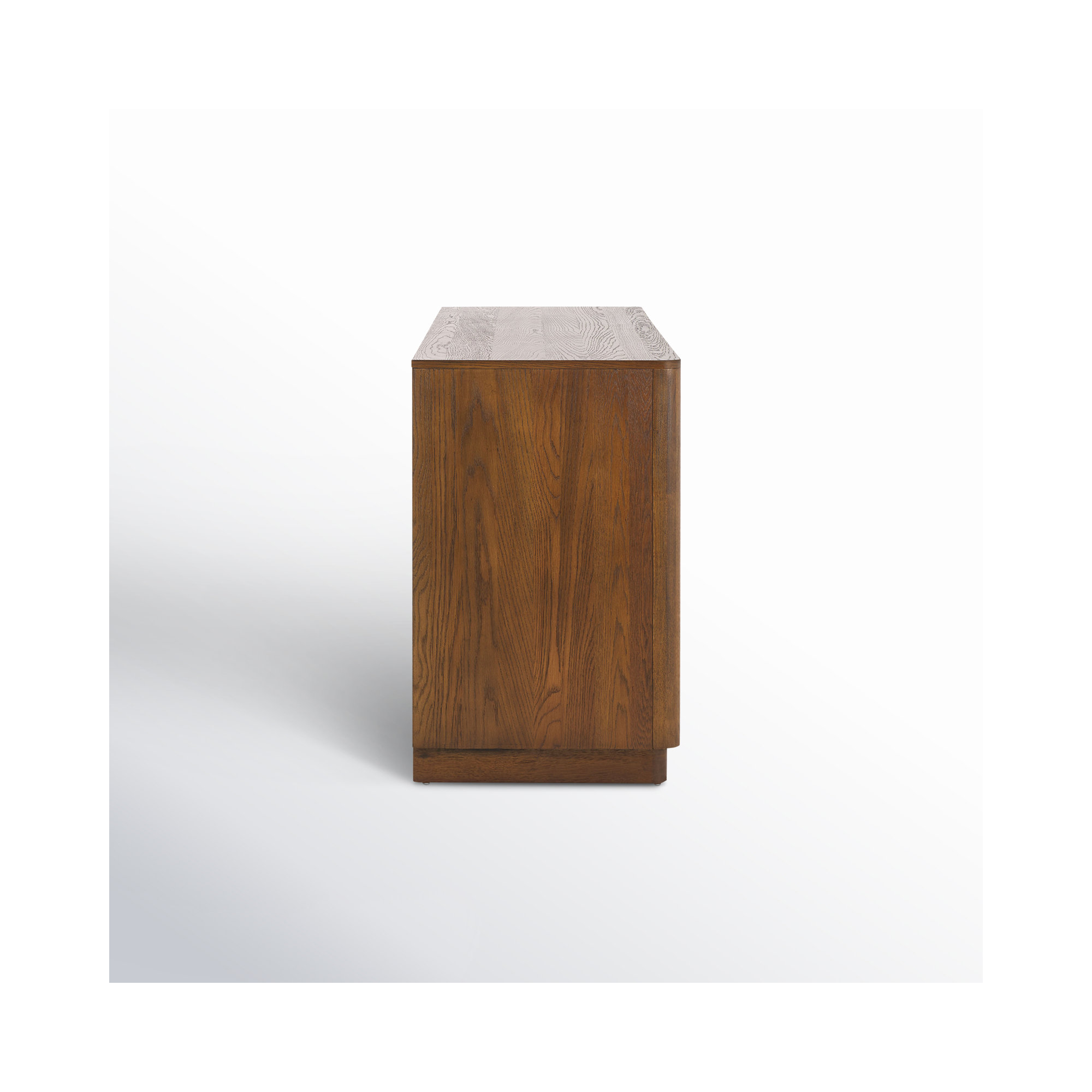 Tahani 6 - Drawer Double Dresser, Medium Oak/Black