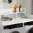 Washer Dryer Countertop With Shelf,2-tier Laundry Room Wood Topper With Edge-113252736