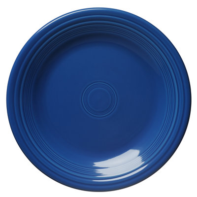 Fiesta Dinnerware Classic Rim 10 1/2 Inch Dinner Plate In Lapis