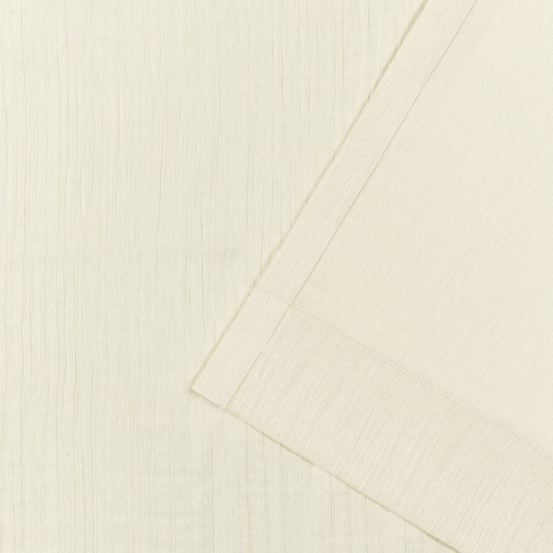 Panneau de rideau transparent avec passe-tringle Lauren Ralph Lauren Coralina, Ivoire, l 50 po x L 96 po