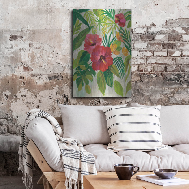 «Tropical Jewels I» par Silvia Vassileva, H 36 po x l 24 po